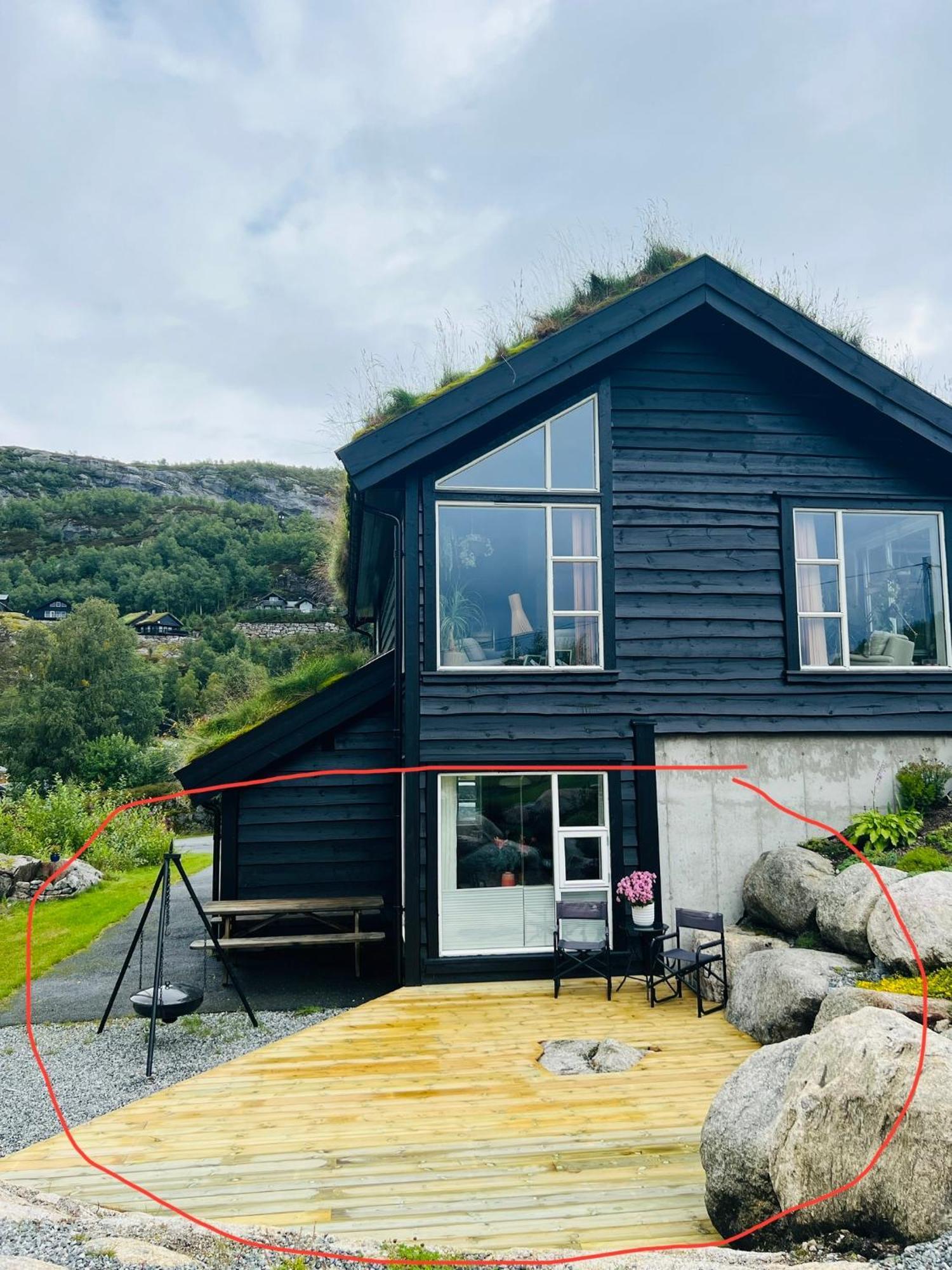 Flott Leilighet Pa Haugen I Sirdal Tjorhom Exterior photo